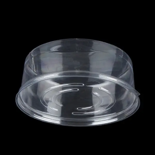 Large Capacity PET Round Cake Tray Large Capacity PET Round Cake Tray with Clear Dome Lid for Bakeries