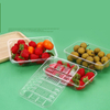 Clear PET Plastic Tray for Blister Storage Supermarket Use with Embossing Printing Clear Plastic plastic food box seal pack