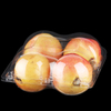 Custom Plastic Apple-Shaped Clamshell with 4 Dividers Fresh Fruit and peach Packing Container