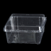 Transparent Plastic PET Fruit Box Food Disposable Packaged Fruit Container 