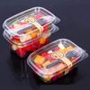 High Quality Transparent PET Plastic Container dry fruits box packaging fruit cake packing