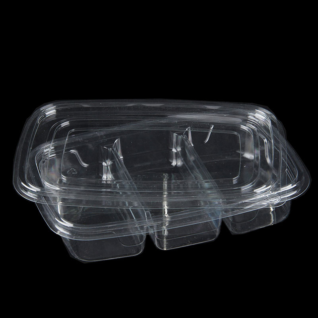 Customized PET Food Grade Plastic Tray for Frozen Food Seafood Vegetables