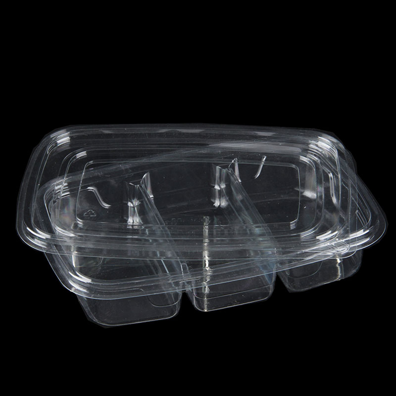 Customized PET Food Grade Plastic Tray for Frozen Food Seafood Vegetables