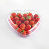 PET Material Disposable Heart-shaped Fruit Box Strawberries Plastic Boxes Clamshell Transparent Packaging