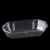 Boat type PET plastic fruit tray Lid free color grape Mango fruit box Rectangular boat type packing box