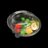 Disposable Round Fruit Box Transparent Plastic Boxes With Lid Sealed Fresh For Packaging Fruit&Vegetable Salad