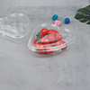 PET Material Disposable Heart-shaped Fruit Box Strawberries Plastic Boxes Clamshell Transparent Packaging