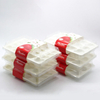 Disposable strawberry box Transparent fruit packaging plastic box wholesale shockproof strawberry express special belt strip