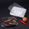 Clear PET Plastic Tray for Blister Storage Supermarket Use with Embossing Printing Clear Plastic plastic food box seal pack