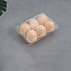 Transparent disposable egg packaging box egg tray Plastic thickened egg box blister inner tray egg tray wholesale