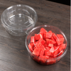 Packaging Box Transparent Plastic Thickened Packaging Box Fruit Cutting Salad Box with Lid PET