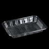 Clear PET Plastic Tray for Blister Storage Supermarket Use with Embossing Printing Clear Plastic plastic food box seal pack