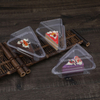 Transparent Triangular Box Healthy PET Material Cake Box Disposable Dessert Boxes Clamshell Food Packaging