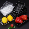 Recyclable transparent fresh fruit and vegetables pet tray plastic blister inner tray packaging box