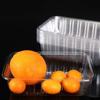 Transparent disposable PET plastic fruit supermarket fruit and vegetable packaging box