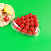 PET Material Disposable Heart-shaped Fruit Box Strawberries Plastic Boxes Clamshell Transparent Packaging