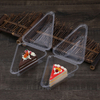 Transparent Triangular Box Healthy PET Material Cake Box Disposable Dessert Boxes Clamshell Food Packaging