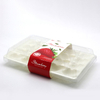 Disposable strawberry box Transparent fruit packaging plastic box wholesale shockproof strawberry express special belt strip