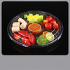 PET material environmentally friendly disposable fruit and vegetable divider box