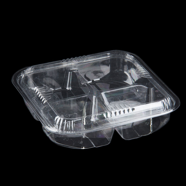 Fashionable and beautiful Disposable Clear Plastic Clamshell Food Container