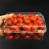 Transparent Plastic PET Fruit Box Food Disposable Packaged Fruit Container 