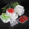 Clear PET Plastic Tray for Blister Storage Supermarket Use with Embossing Printing Clear Plastic plastic food box seal pack