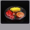 PET material environmentally friendly disposable fruit and vegetable divider box