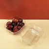 Disposable Transparent Octagonal Fruit Trays Lidded and Lidless Options for Fresh Fruits Cut Fruits Cooked Foods Vegetables and Fresh Produce.