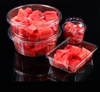 Packaging Box Transparent Plastic Thickened Packaging Box Fruit Cutting Salad Box with Lid PET